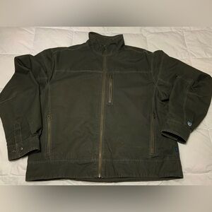 Men’s Kuhl Burr lined jacket, size XXL, gunmetal.